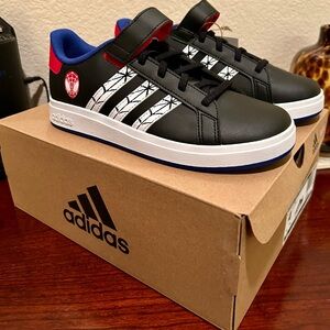 Adidas x Marvel Spider-Man Grand Court Kids' Basketball Shoes